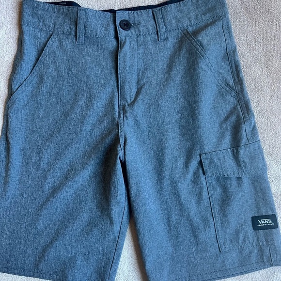Vans Vanphibian Boys Gray Swim Shorts - Picture 1 of 3